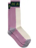 Marni colour-block socks - Pink