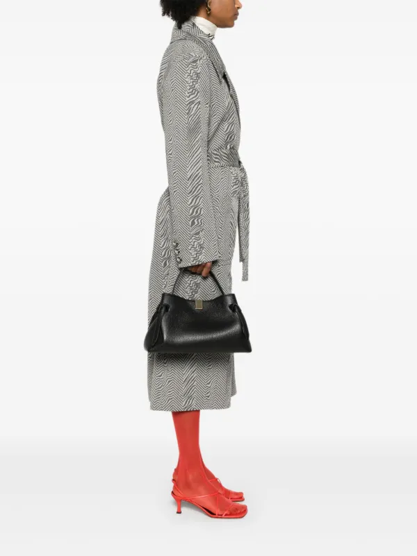 Yuzefi Gyoza Leather Tote Bag | Black | FARFETCH