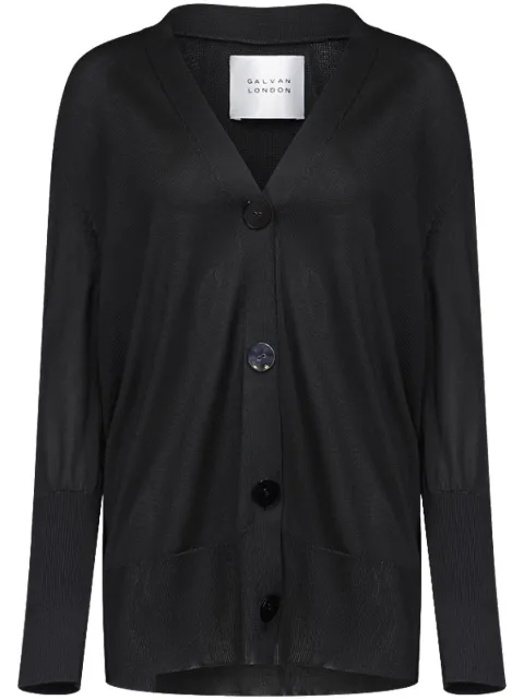 Galvan Ida V-neck cardigan