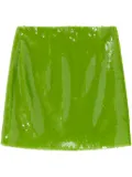 16Arlington Este sequin-design mini skirt - Green