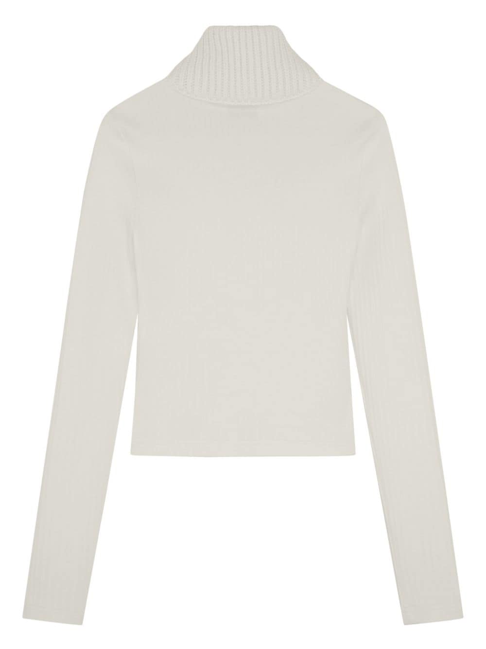 Shop 16arlington Cary V-neck Jersey Jumper In White