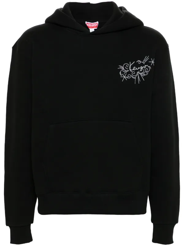 Kenzo black hoodie sale