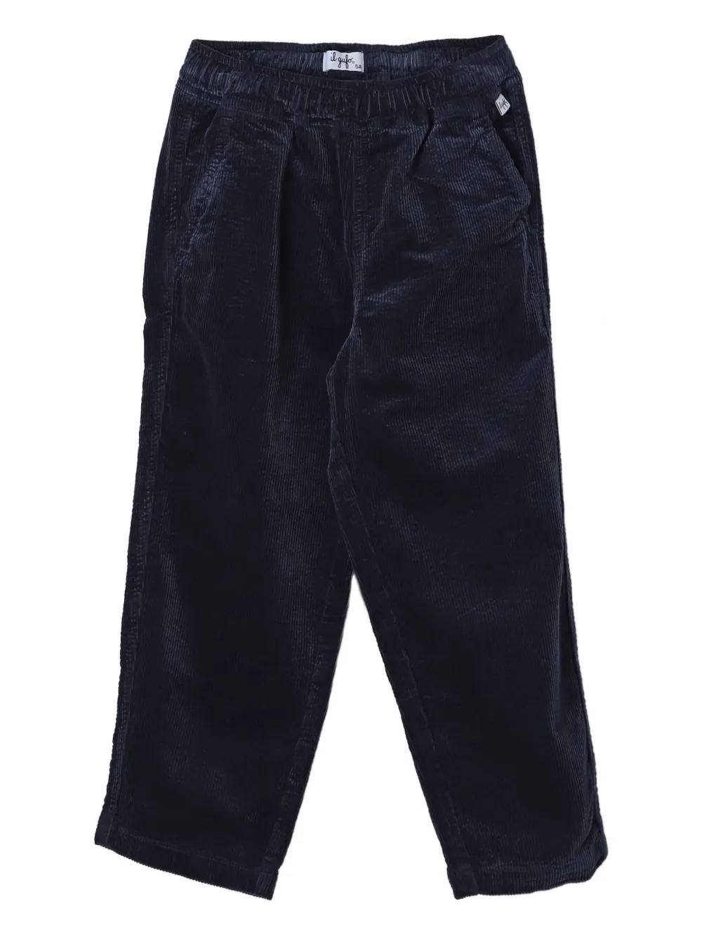 Il Gufo slash-pocket corduroy trousers | Blue | Image 1