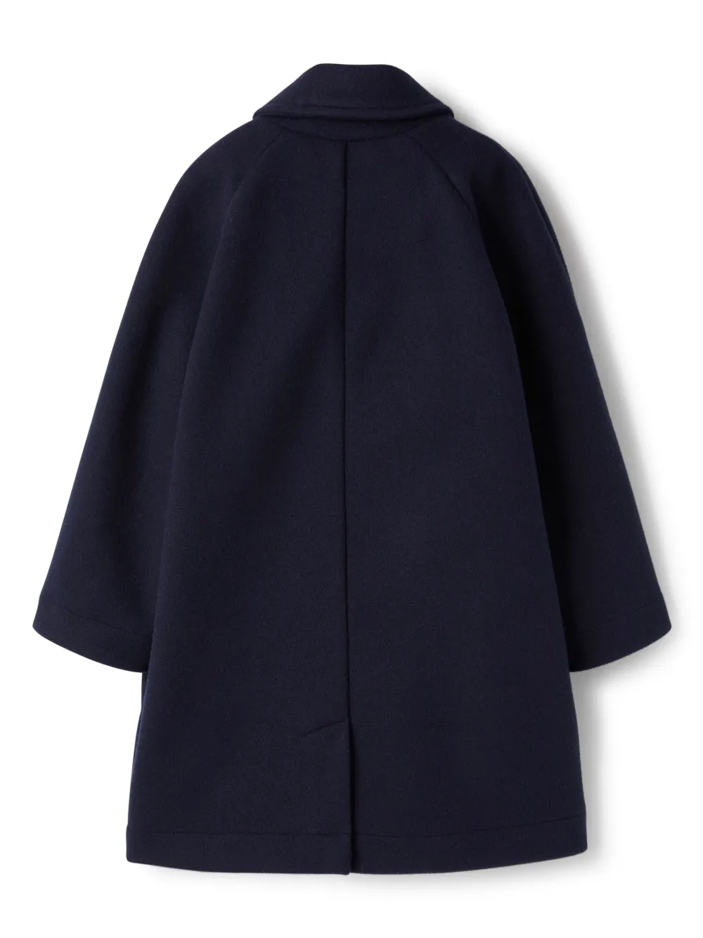 Il Gufo Mantel met brede kraag - Blauw