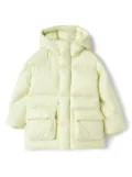 Il Gufo hooded padded coat - Green