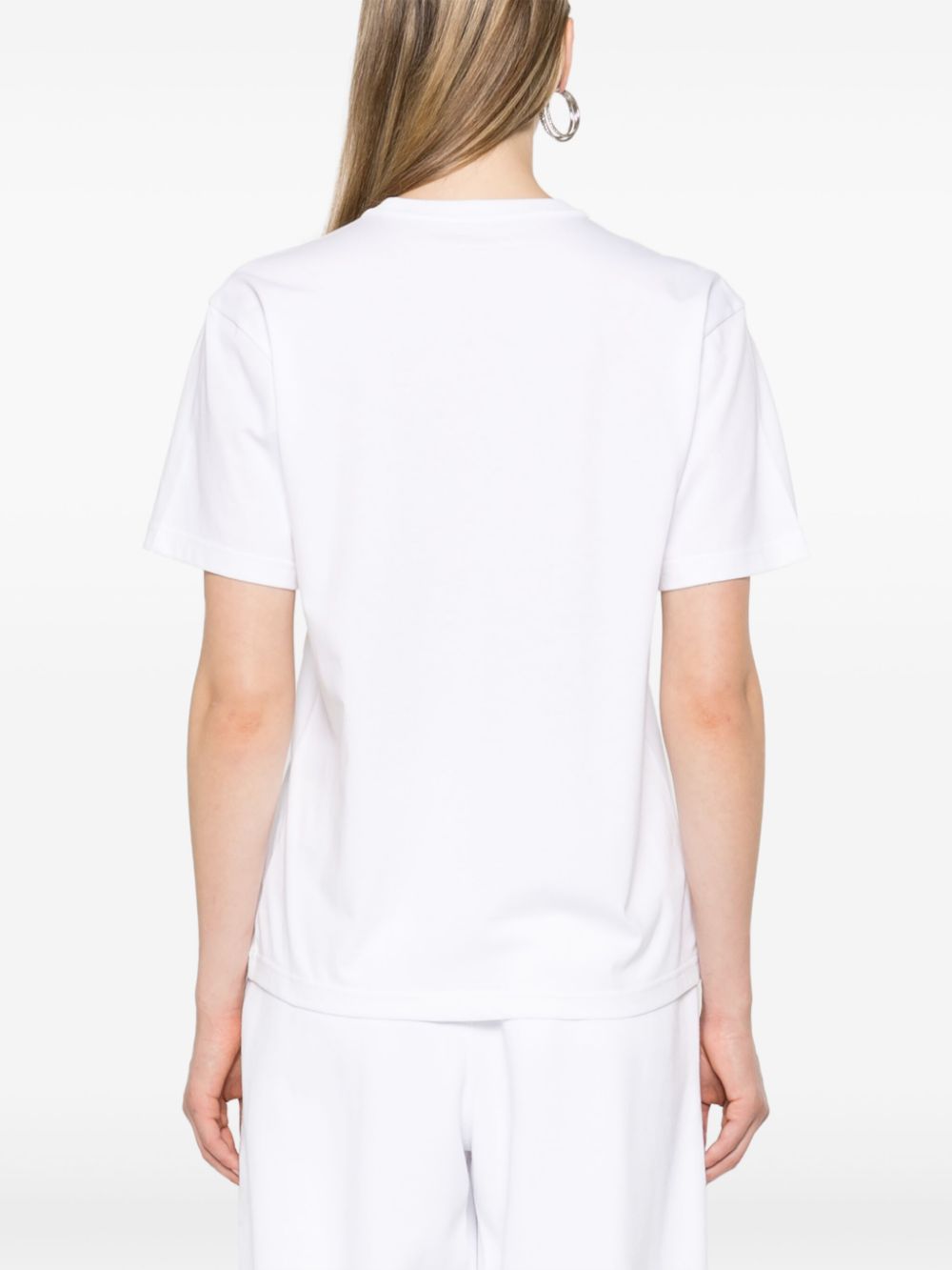 Affordable Alexander Wang logo-print cotton T-shirt Women