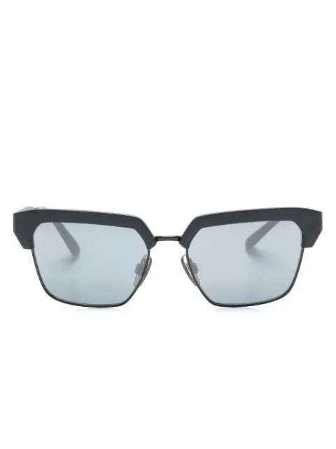 Dolce & Gabbana Eyewear نظارة شمس ببروش شعار الماركة