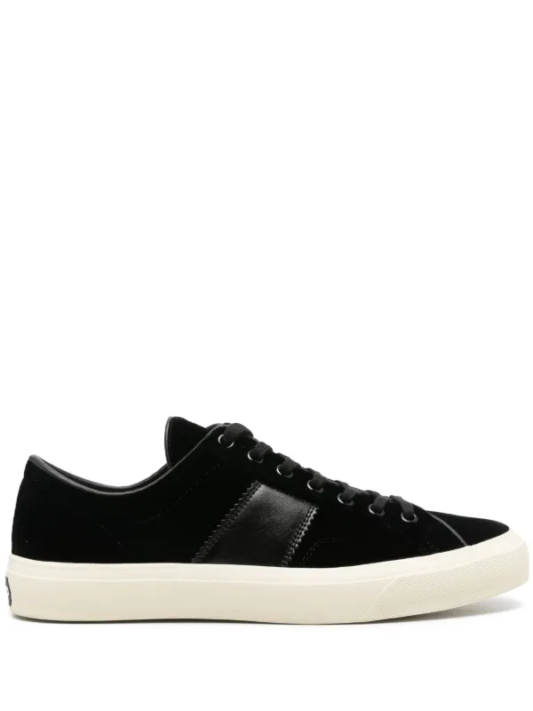 TOM FORD Velvet Sneakers Black FARFETCH CA