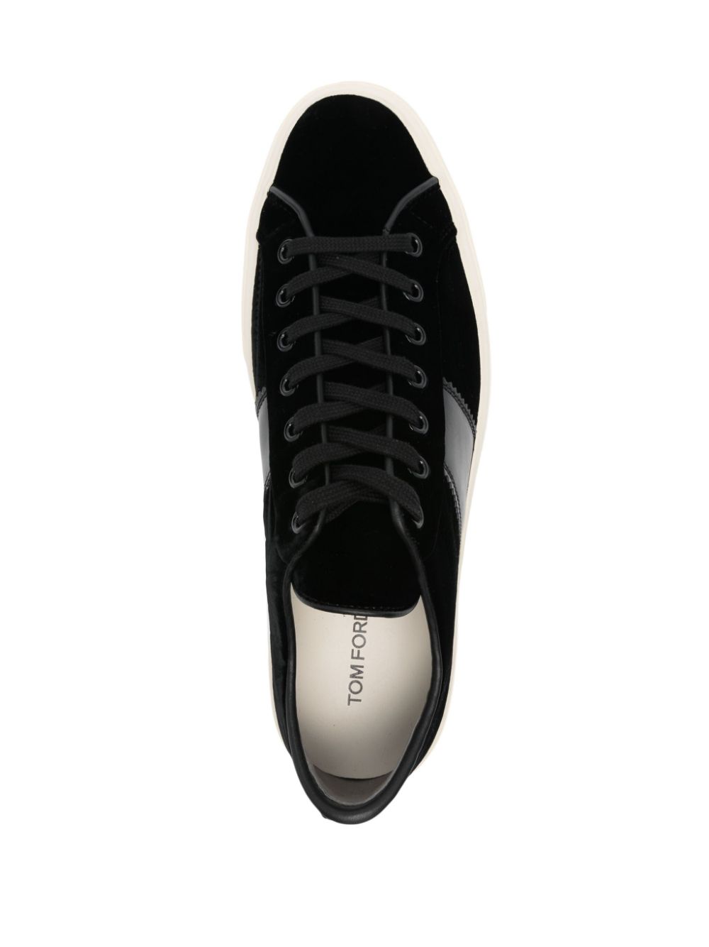 TOM FORD velvet sneakers Black