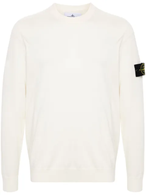 Stone Island Compass-badge wool jumper
