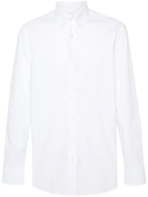 ETRO Pegaso-motif poplin shirt