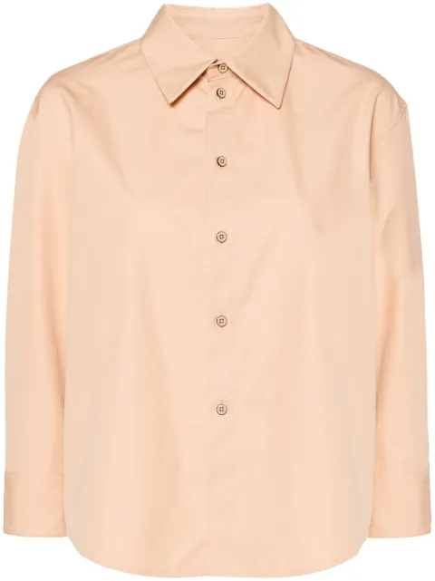 Jil Sander pointed-collar cotton shirt