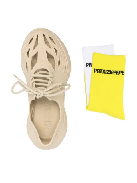 Patrizia Pepe Gummy Pepe sneakers and socks (set of three) 8Z0030V033B182 - 3