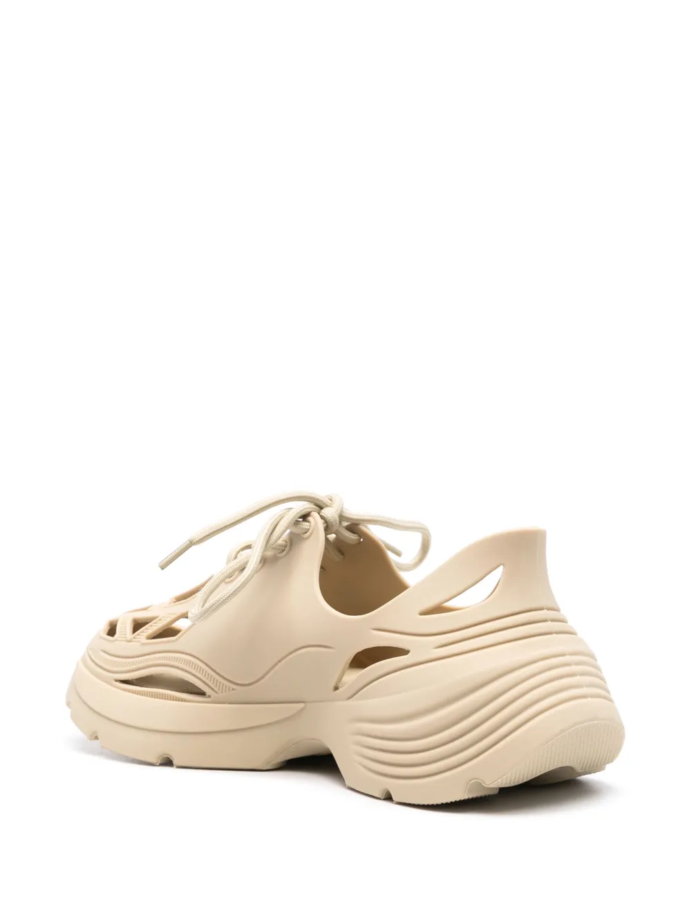 Patrizia Pepe Gummy Pepe sneakers and socks (set of three) Neutrals