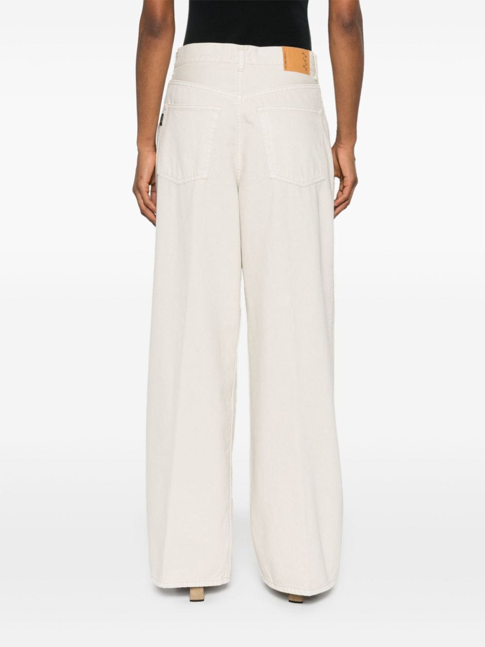 Shop Haikure Candy Loose Jeans In Neutrals