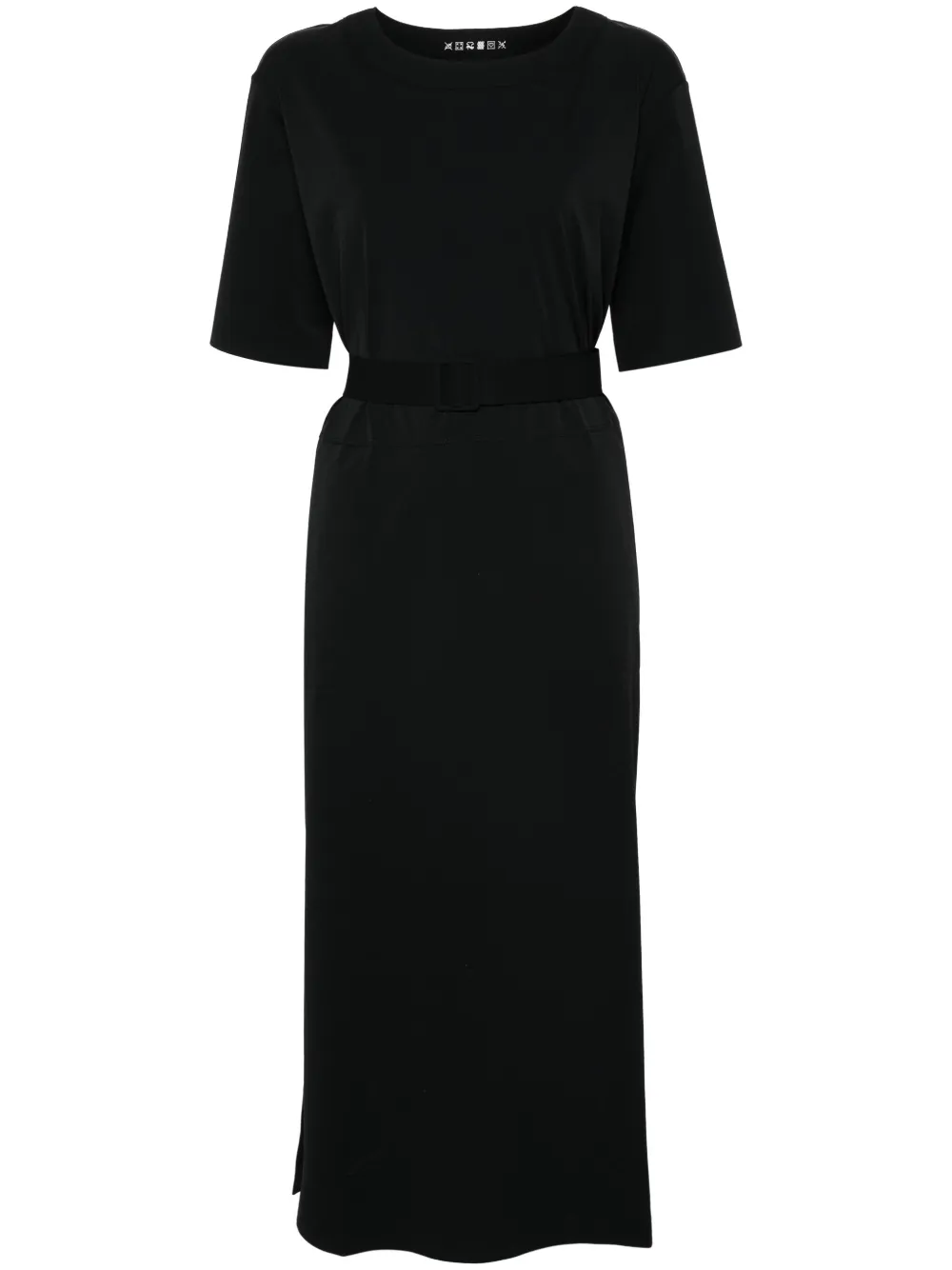 Max Mara Leisure T-shirtjurk met ceintuur Zwart