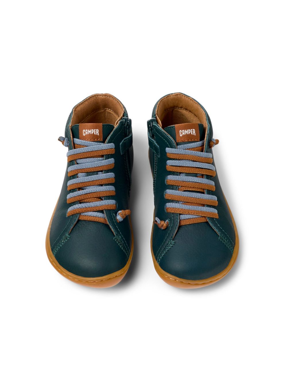 Camper Kids Peu Cami leren schoenen Groen