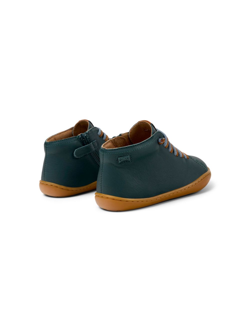 Camper Kids Peu Cami leren schoenen Groen