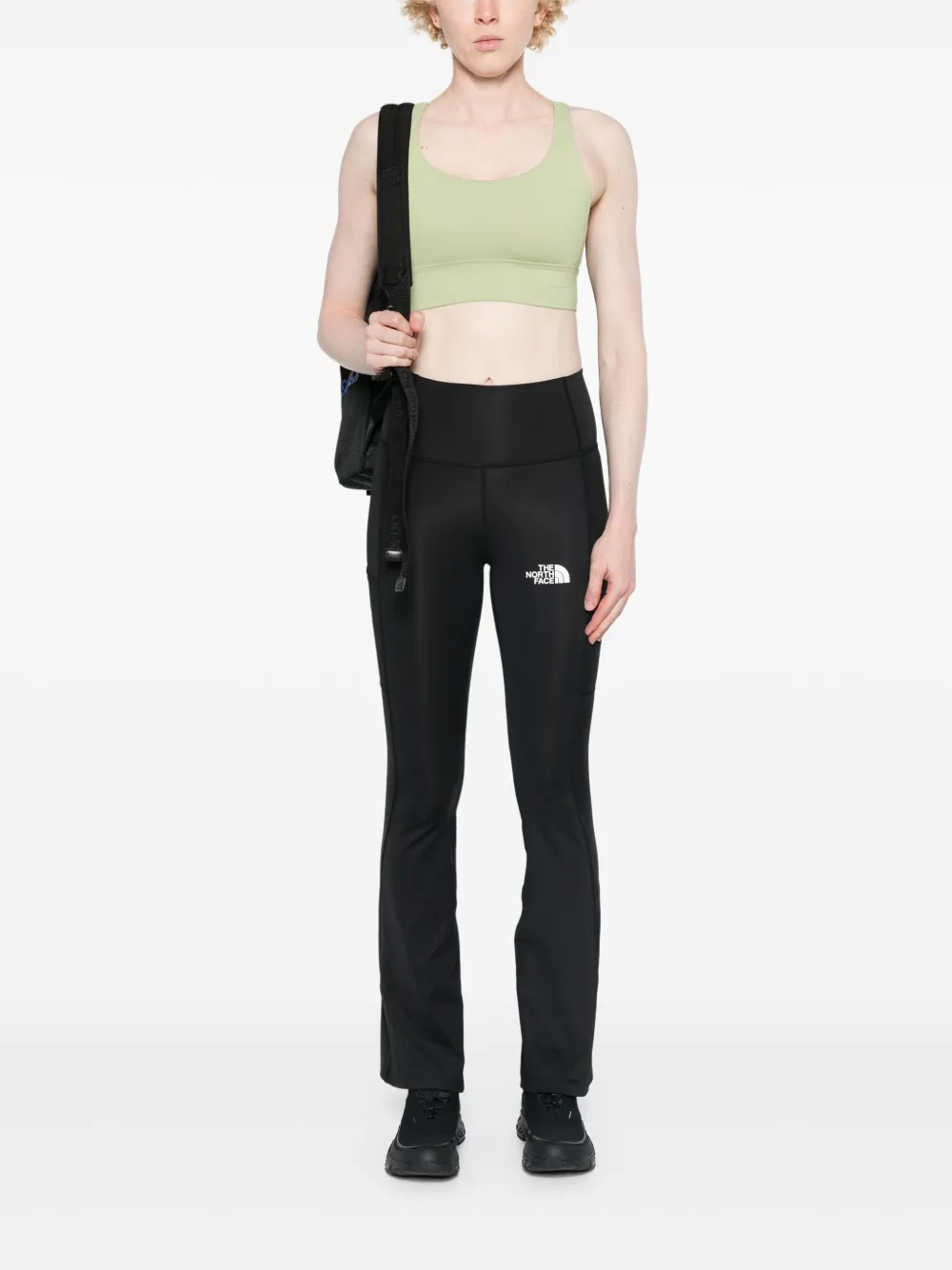 The North Face Legging met logoprint - Zwart