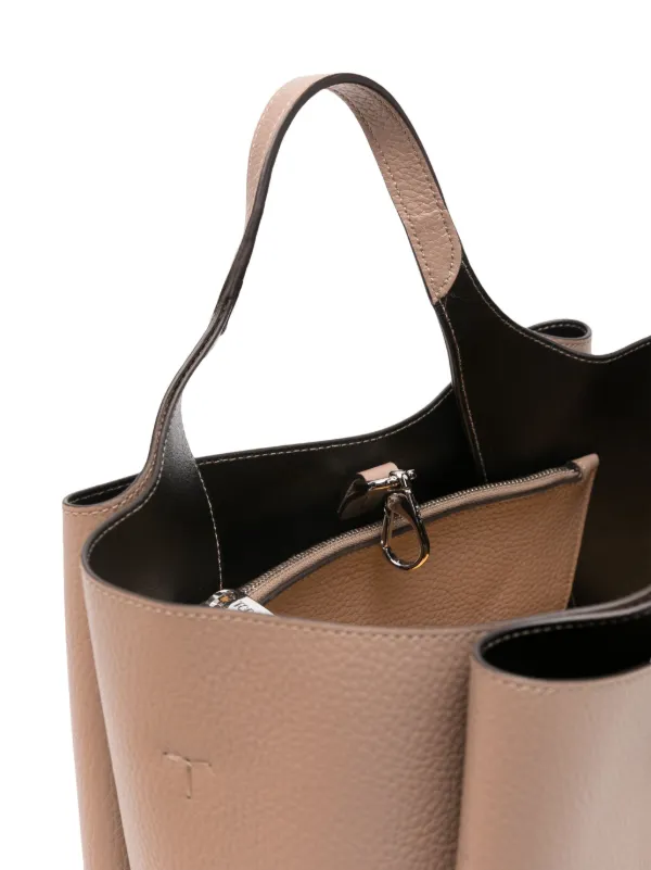 TOD'S Borsa A Mano Mini In Pelle Marte【関税送料込】 Tod's Mini Leather Tote Bag | Neutrals | FARFETCH NZ