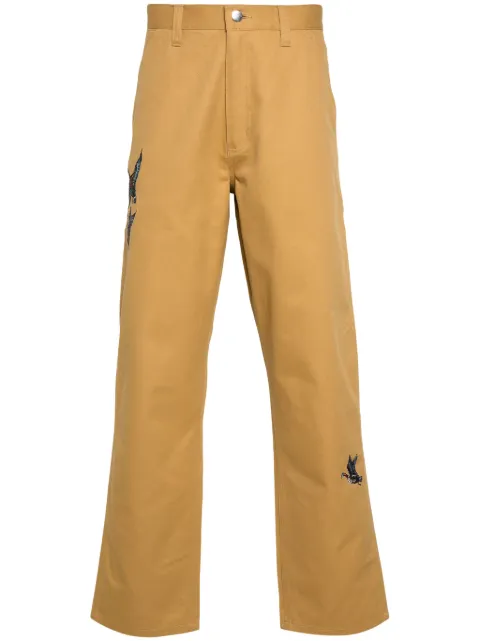 Carhartt WIP Ducks-embroidered straight-leg trousers