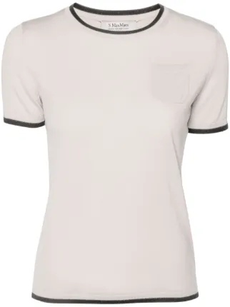 S Max Mara Egidio トップ | ニュートラル | FARFETCH JP