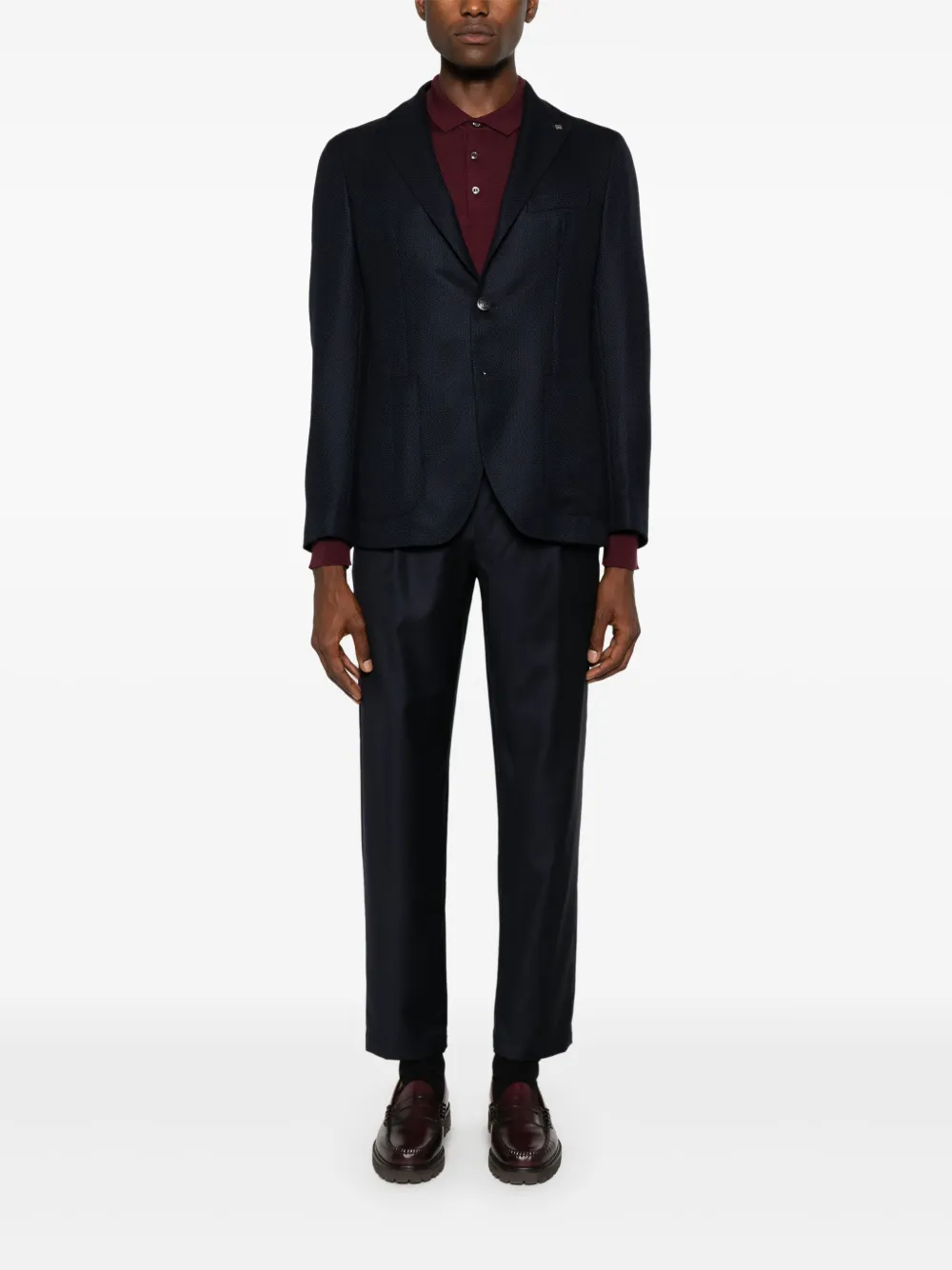 Caruso Aroldo drawstring trousers - Blauw