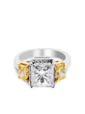 Rewind Vintage Affairs 18kt white gold diamond ring - Silver