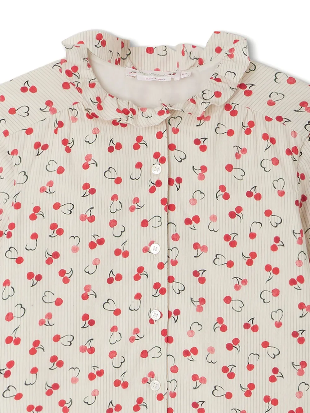 Bonpoint cherry-print dress