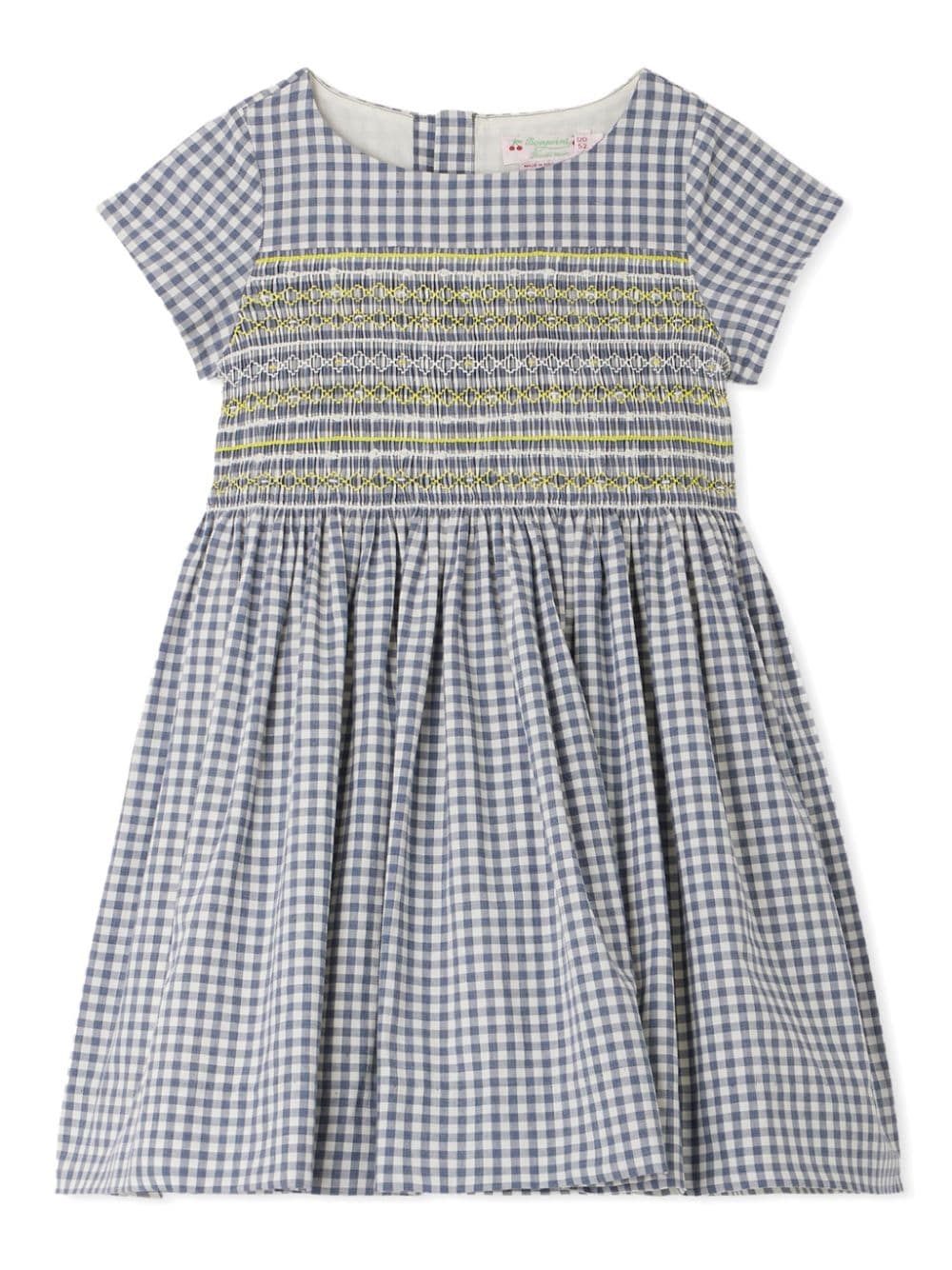 Bonpoint Kids' Cotton Dress In Blue