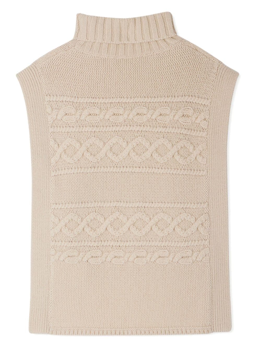 Bonpoint Graziella wollen gilet - Beige