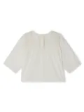 Bonpoint Chloe cotton blouse - White