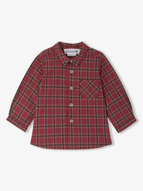 Bonpoint Malo plaid shirt