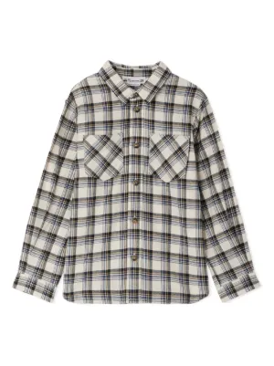 Outlet $210 Bonpoint boys soft flannel button down shirt