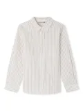 Bonpoint Tangui striped organic-cotton shirt - Neutrals