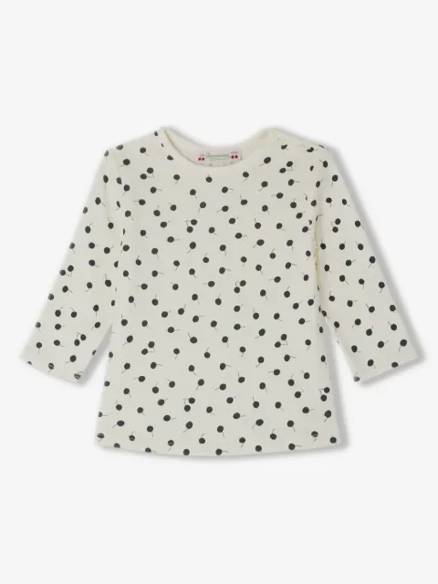 Bonpoint Tahsina T-Shirt mit Kirschprint