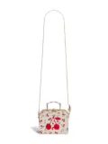 Bonpoint Aimane cherry-print suitcase bag - Neutrals