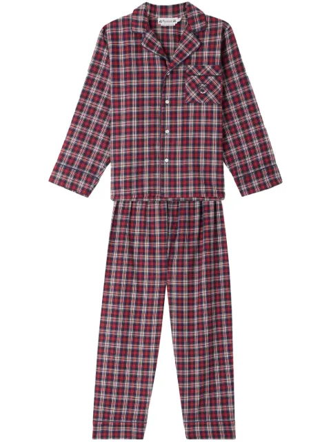 Bonpoint Dormeur check-pattern pyjamas 