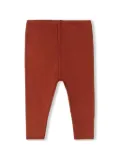 Bonpoint Andy elasticated-waist leggings - Orange