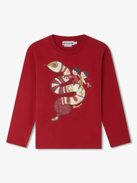 Bonpoint Tadda long-sleeve cotton T-shirt