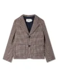 Bonpoint Gregoir houndstooth-pattern blazer - Brown
