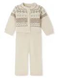 Bonpoint Grifin geometric-pattern set - Neutrals