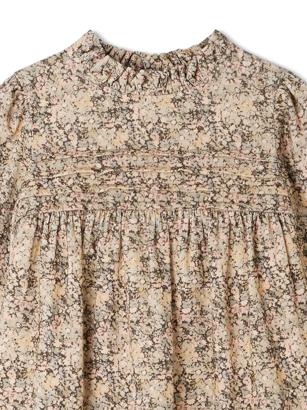 Bonpoint Katoenen jurk Beige