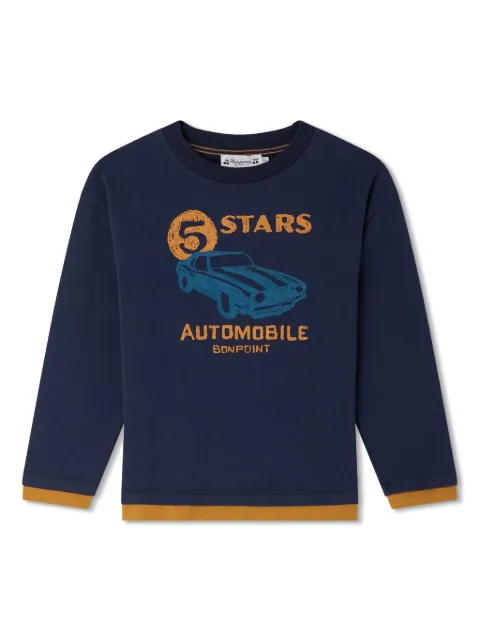 Bonpoint Bartholome car-print T-shirt