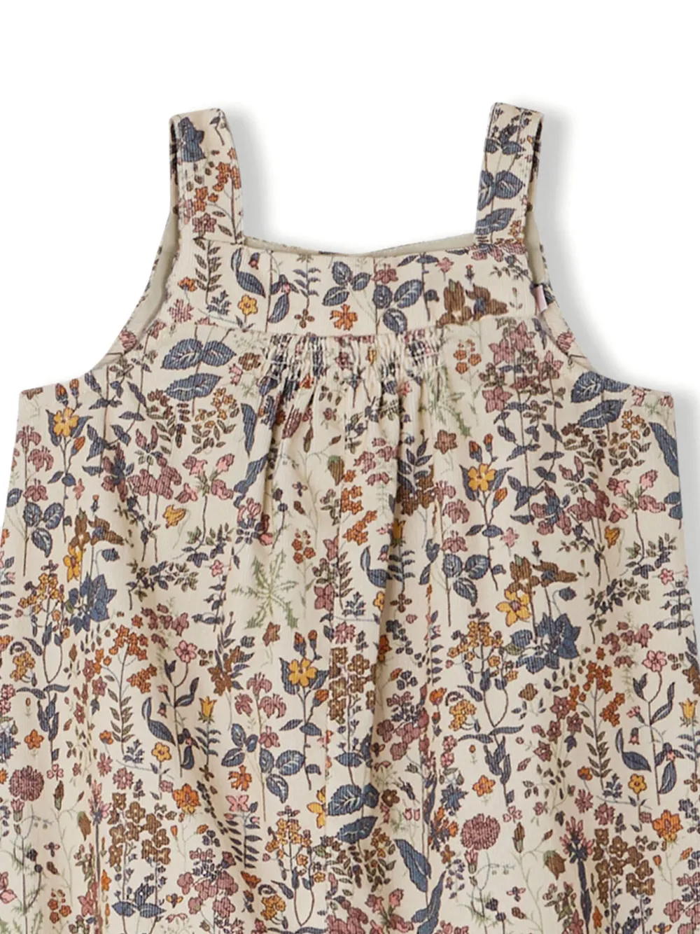 Bonpoint Nucci tuinbroek met bloemenprint Beige