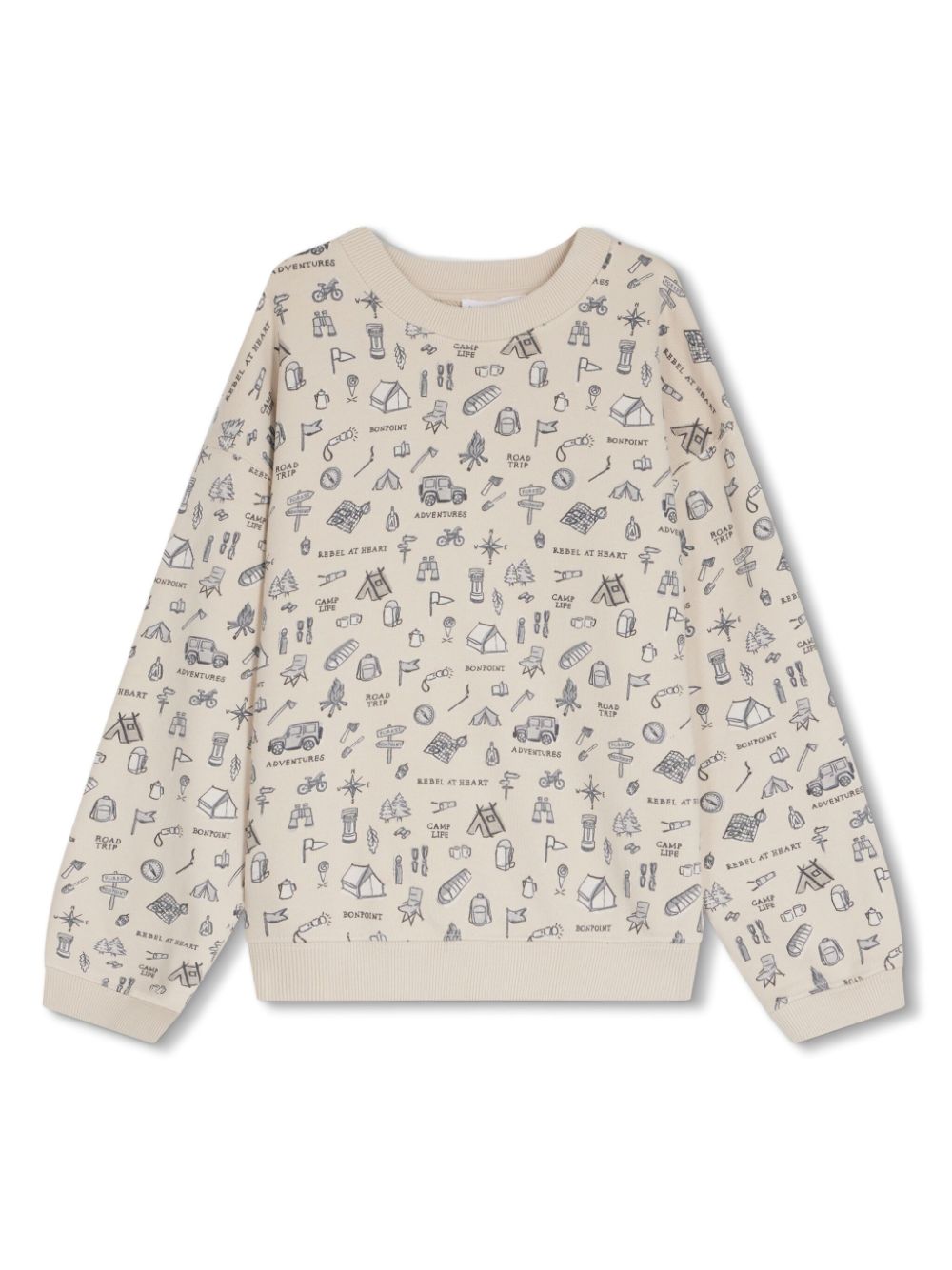 Bonpoint Tonino Sweatshirt - Neutrals