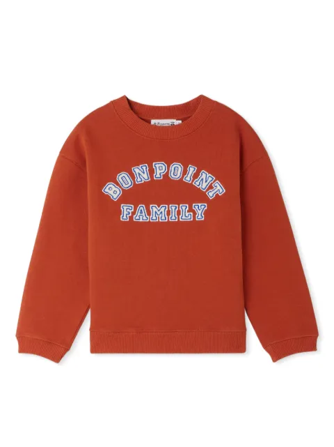 Bonpoint Tonino logo-embroidered sweatshirt