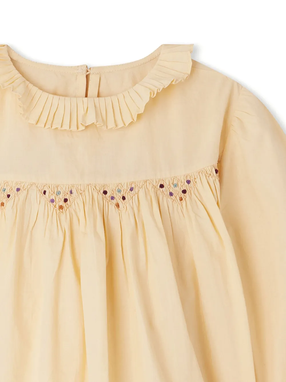 Bonpoint Tabatha katoenen shirt Beige