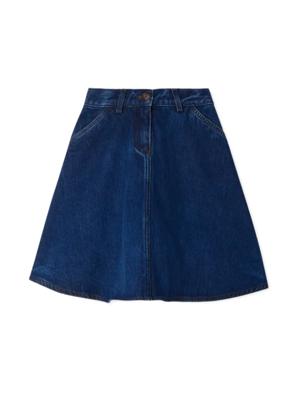 Suzon skirt made with multicolot Liberty fabrics • Bonpoint