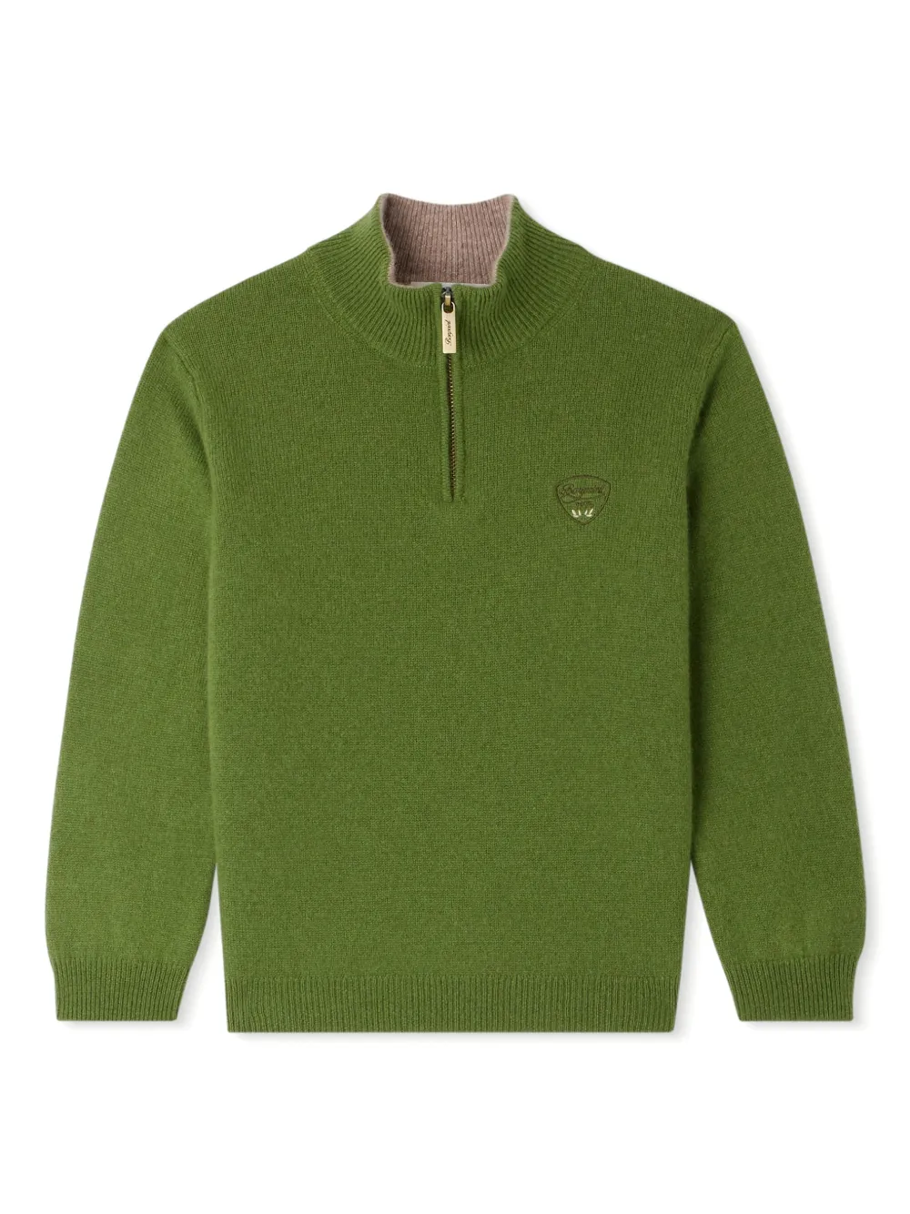 Bonpoint suéter de cachemira con logo bordado | verde | Image 1